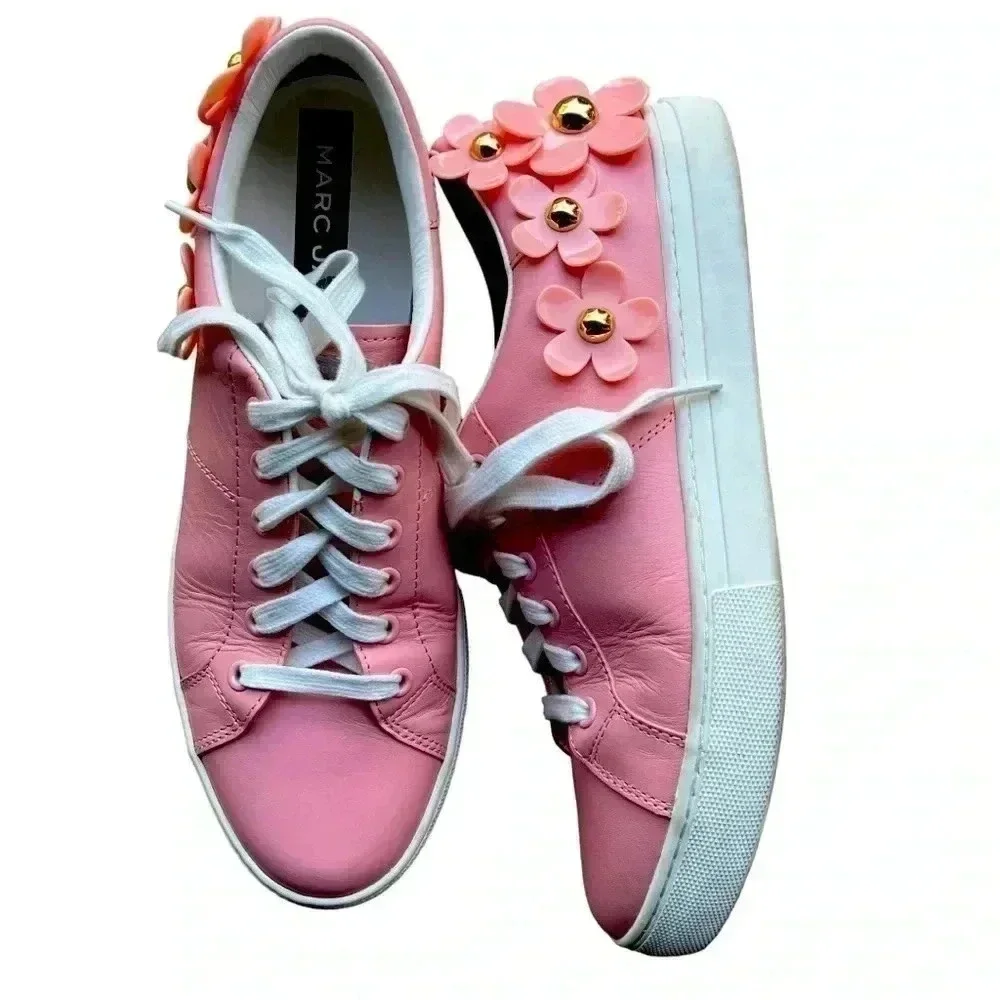 MARC JACOB DAISY STUD WOMEN’S LEATHER SNEAKERS SIZE 41/ US 11